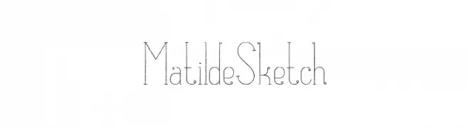 MatildeSketch  免费字体下载