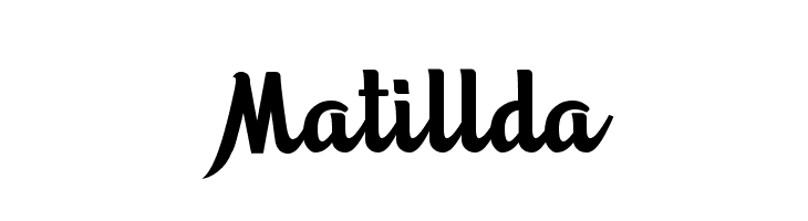 Matillda  baixar fontes gratis