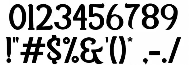 Matillda Font OTHER CHARS