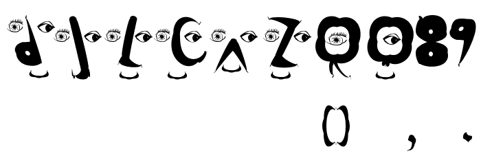 MatisseThree Font OTHER CHARS