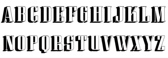Matita Regular 字体 大写