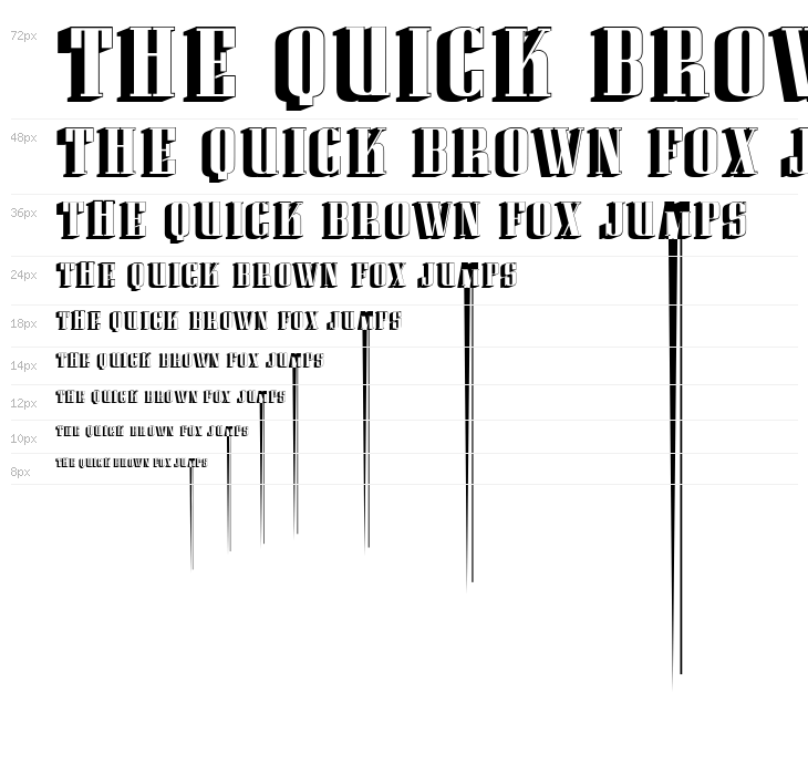 Matita Regular Waterfall