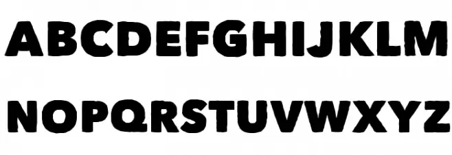 Matiz Schriftart Groß
