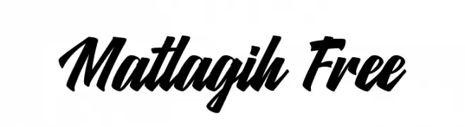 Matlagih Free  免费字体下载