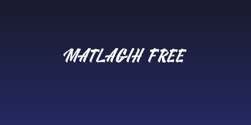 Matlagih Free Social Header
