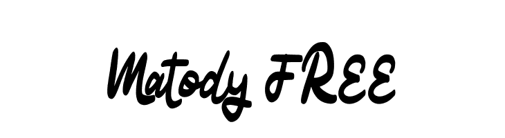 Matody FREE  フリーフォントのダウンロード