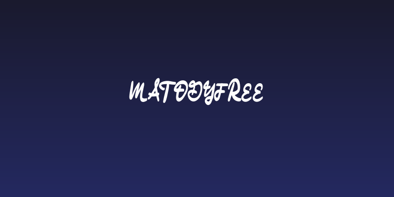 MatodyFREE Social Header