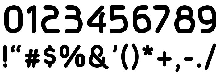 Matondo Bold Font OTHER CHARS