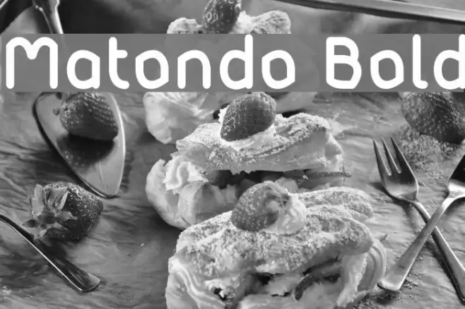 Matondo Bold Example 1
