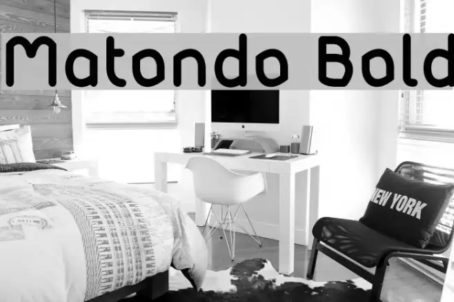 Matondo Bold Example 2