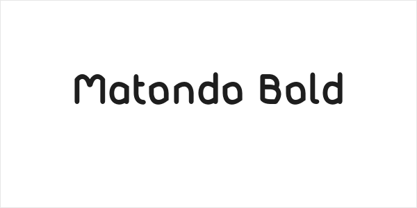Matondo Bold Logo