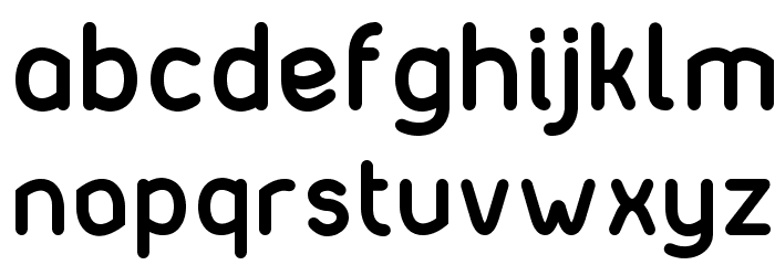 Matondo Bold Font LOWERCASE