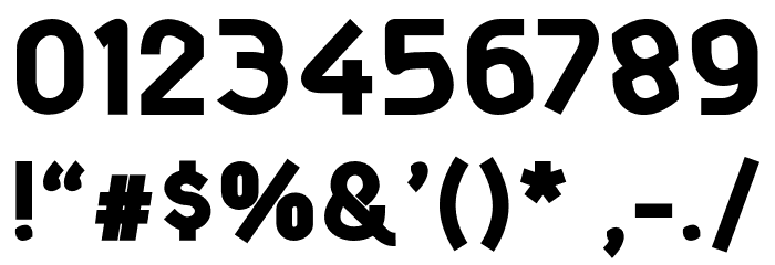 MatondoProExtraBold Font OTHER CHARS