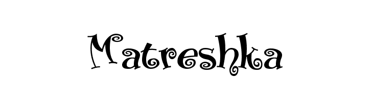 Matreshka  Free Fonts Download