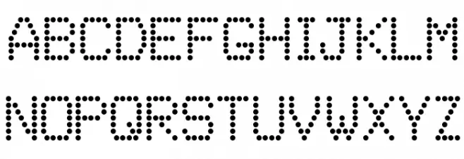 Matricha 字体 大写