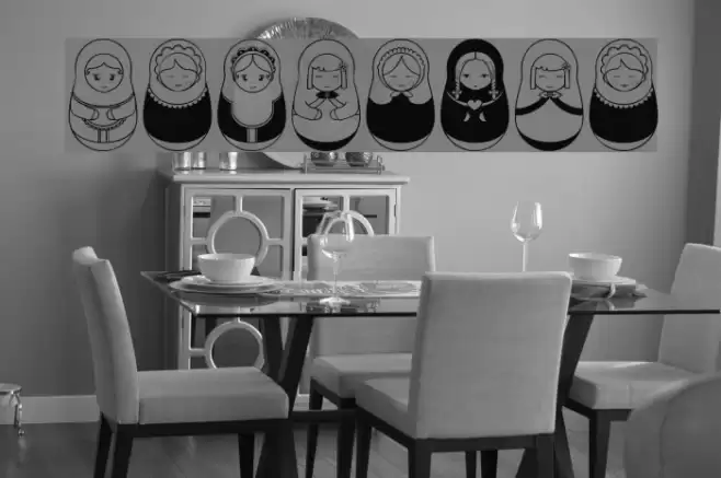 Matriochkas Font examples