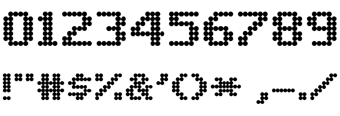 Matrix Complex NC Font OTHER CHARS