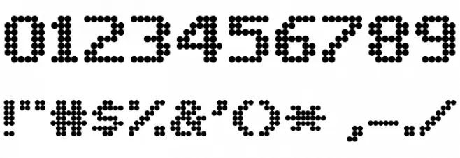 Matrix Complex NC Font OTHER CHARS