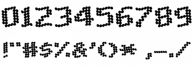 Matrix Complex Wave NC Font OTHER CHARS