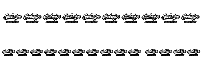 Matrix Dots Demo Outline Font OTHER CHARS