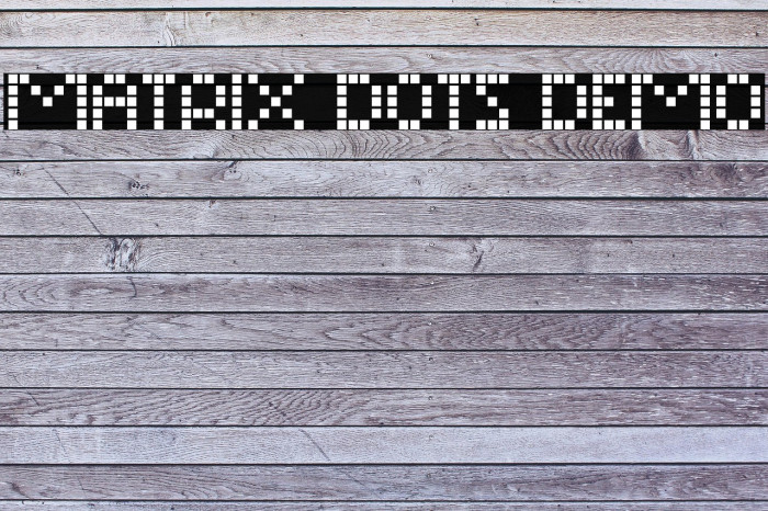 Matrix Dots Demo Example 2