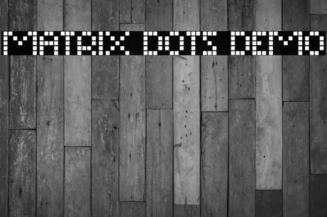 Matrix Dots Demo Example 3