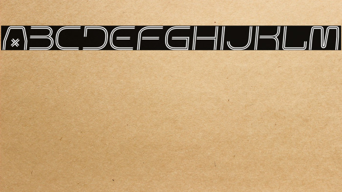 Matrix Pulse Slant Font examples