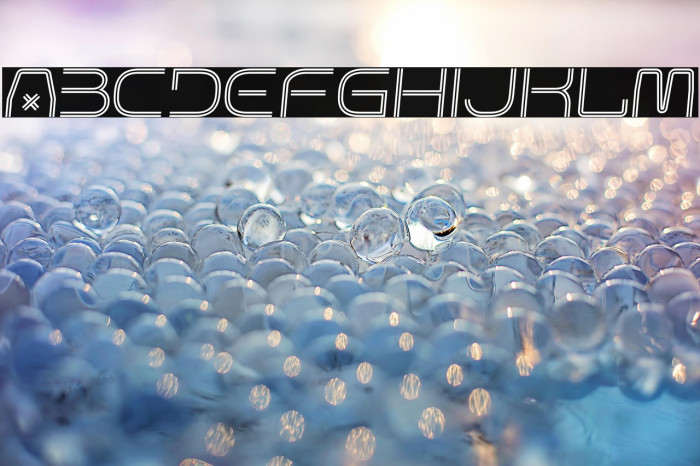 Matrix Pulse Slant Font examples