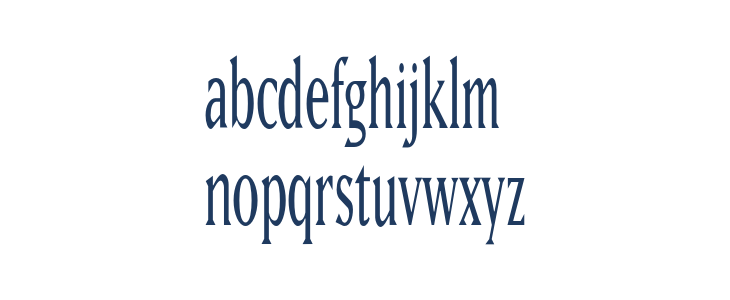 MatrixOpti-Narrow Lowercase