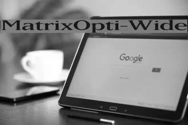 MatrixOpti-Wide Example 3