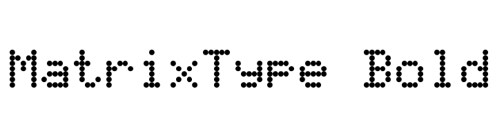 MatrixType Bold  Fuentes Gratis Descargar