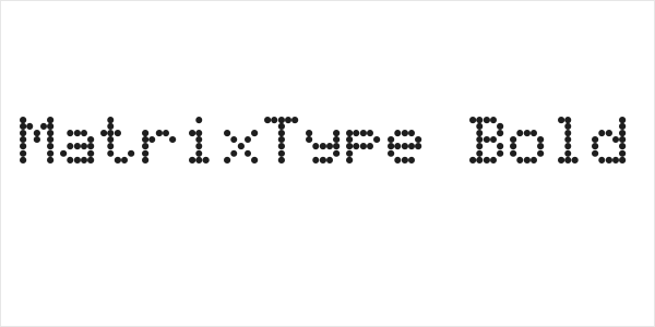 MatrixType Bold Logo