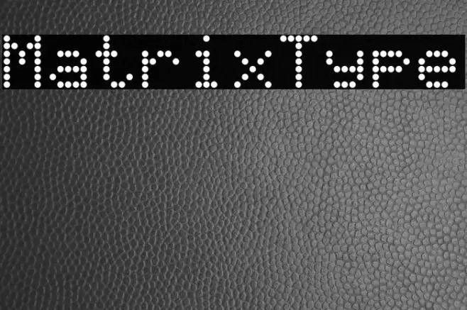 MatrixType Example 2
