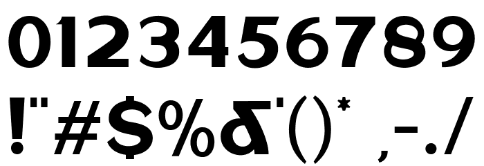 Matrole Font OTHER CHARS