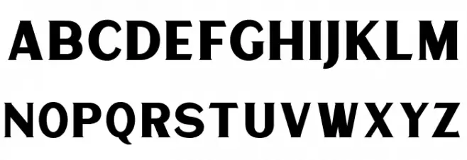 Matrole Schriftart Groß