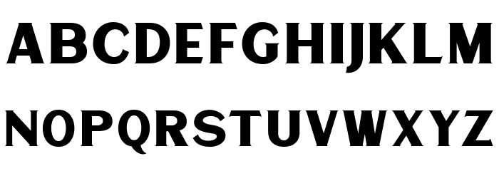 Matrole Font LOWERCASE
