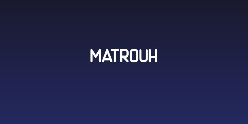 Matrouh Social Header