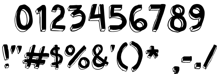 Matryoshka Font OTHER CHARS