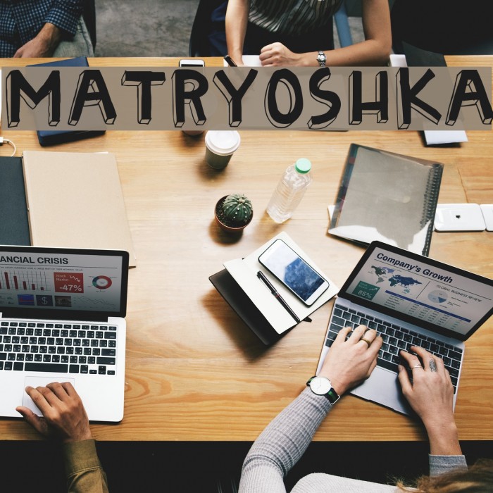 Matryoshka Font examples
