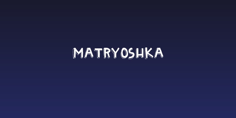 Matryoshka Social Header