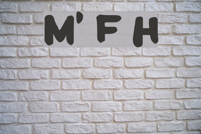 Mat's Fat Handwriting Font examples