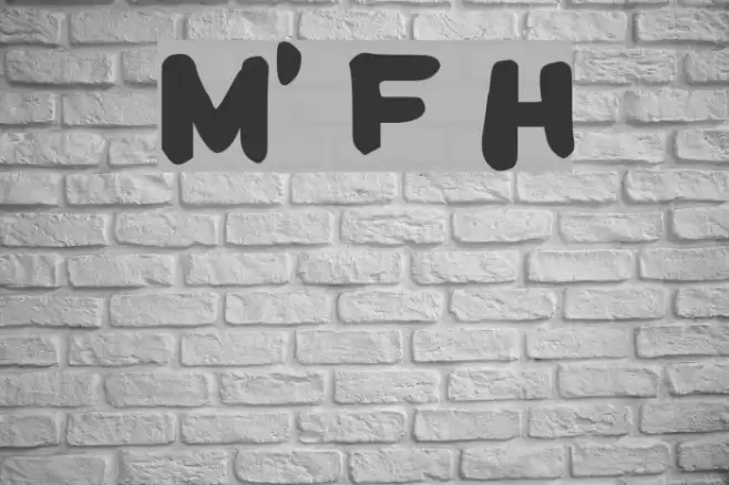 Mat's Fat Handwriting خط examples