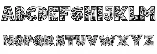 Matsuri-Regular Schriftart Groß