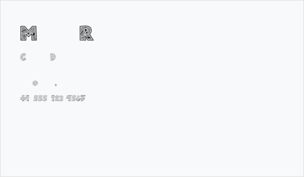 Matsuri Regular Business Card