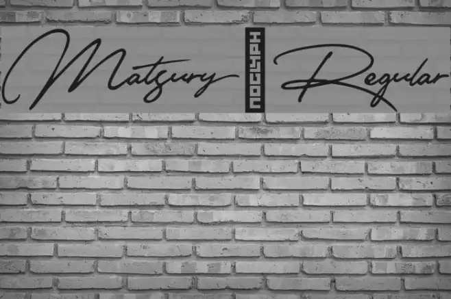Matsury-Regular Example 1