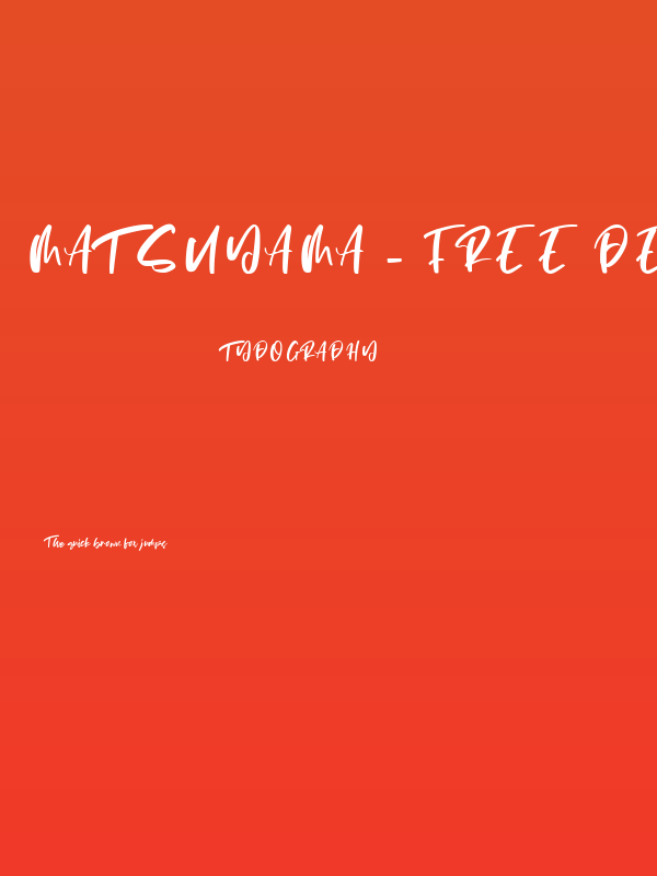 Matsuyama - Free Personal Use Poster