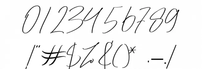 Matt Rostine Font OTHER CHARS