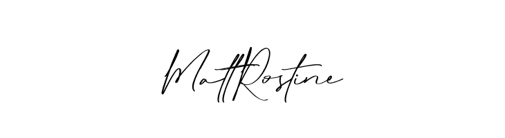 Matt Rostine  Descarca Fonturi Gratis