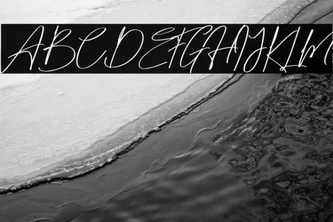 Matt Rostine Font examples