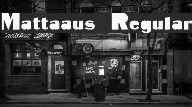 Mattaaus Regular Example 2